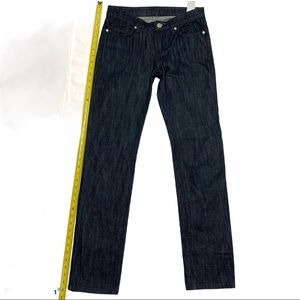 BCBGMaxAzria Dark Denim Long Tall Jeans Claire 28